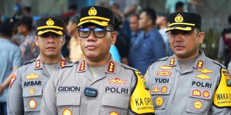 637 Personel Gabungan Kawal Aksi Buruh di Jakarta Utara