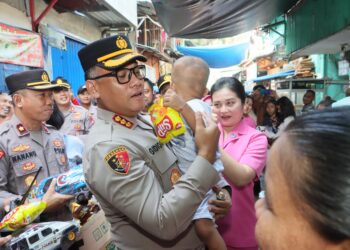 Gelar Bakti Kesehatan di Penjaringan, Kapolres: Merawat & Menjaga Generasi Emas