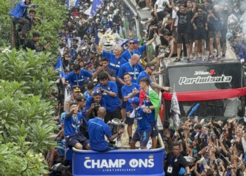 Juarai Liga 1, Puluhan Ribu Bobotoh Turun ke Jalan