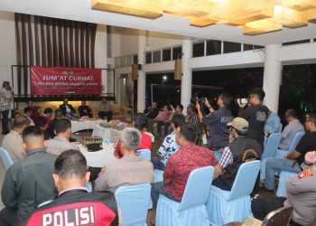 Jumat Curhat di Kalibaru, Ini Pesan Kapolres Metro Jakut