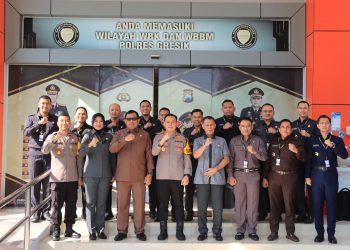 Kapolres Gresik Sambut Tamu Istimewa, Siapakah Mereka?