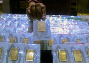 Harga Emas Antam Turun Rp9 Ribu jadi Rp1.380.000