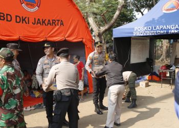 Pasca Kebakaran di Penjaringan, Polisi Beri Bantuan & Trauma Healing