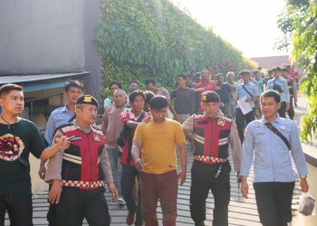 Meresahkan, 28 Preman ‘Diangkut’ Polres Jakut