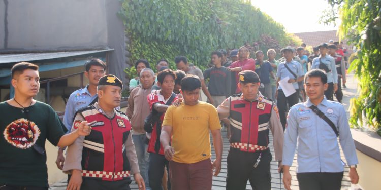 Meresahkan, 28 Preman ‘Diangkut’ Polres Jakut