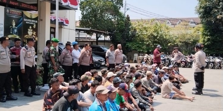Operasi Hari Ke-3, Polsek Koja Amankan 36 Preman