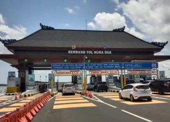 H-2 libur Maulid, Volume Lalin di Empat Tol Luar Pulau Jawa Meningkat