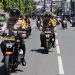 Jelang Pelantikan Presiden, Kombes Gidion Sisir Jalanan Kota Medan dengan Sepeda Motor