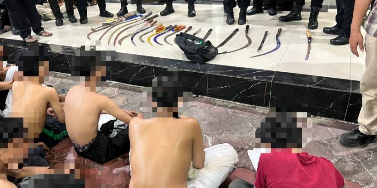 Bawa Sajam, 31 Pelajar Diamankan polisi