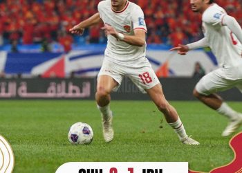 China Kalahkan Timnas Indonesia 2-1