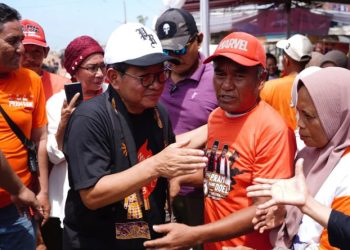 Sapa Warga Cilincing, Pramono Anung Janji Berikan Pelatihan buat Nelayan