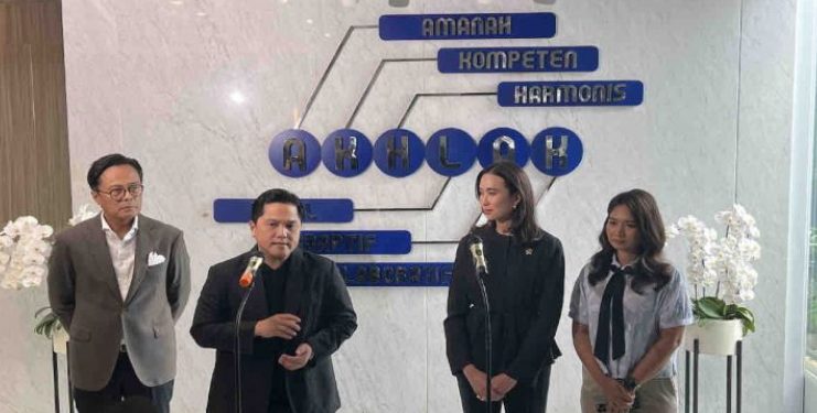 Erick Thohir Dorong Pembentukan tim PMO Tangani Persoalan Harga Tiket Pesawat