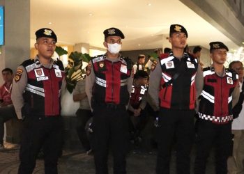 635 Personel Gabungan Jaga Debat kedua Calon Walikota & Calon Wakil Walikota Medan
