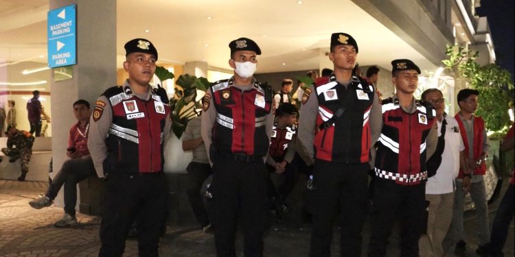 635 Personel Gabungan Jaga Debat kedua Calon Walikota & Calon Wakil Walikota Medan