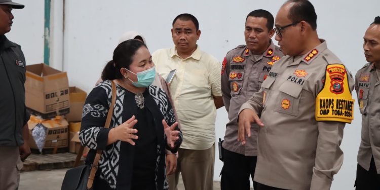 Cek Gudang Logistik KPU Deli Serdang, Kombes Gidion: Kami Siap Berikan Pengamanan