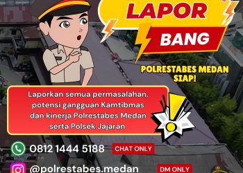 Kapolrestabes Medan buka Aduan Masyarakat Lewat Nomor WhatsApp