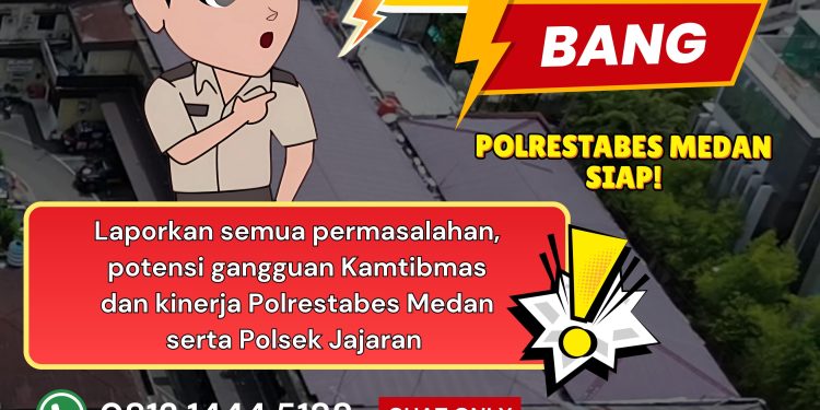 Kapolrestabes Medan buka Aduan Masyarakat Lewat Nomor WhatsApp
