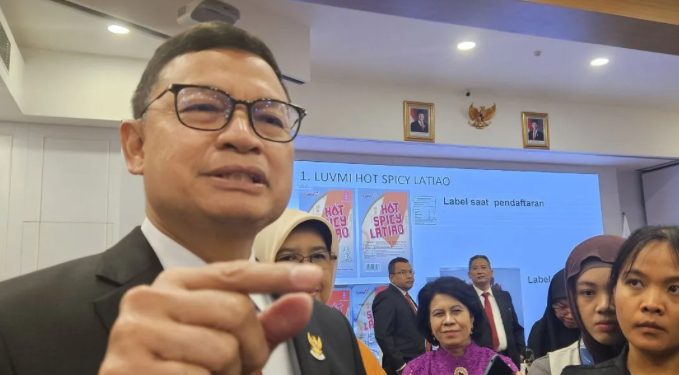 BPOM Stop Peredaran Produk Latiao