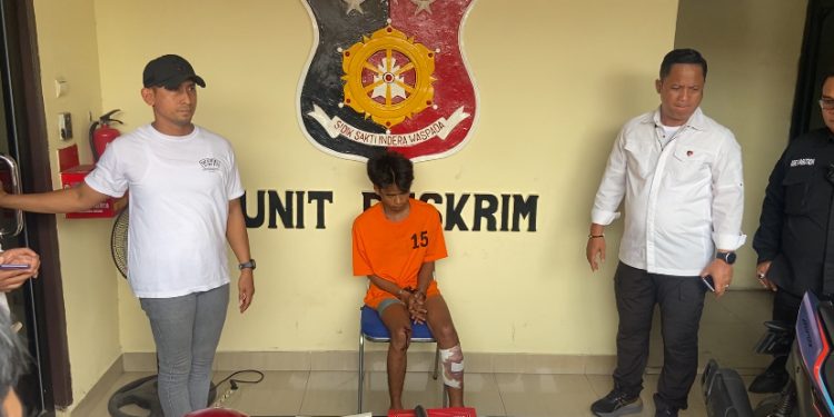 Polsek Helvetia Tangkap Begal Sadis Berclurit