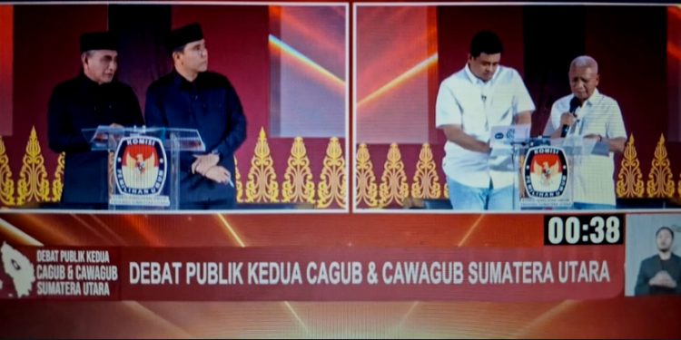 Debat Terakhir Pilgub Sumut, Bahas Sinergitas Kebijakan Pembangunan