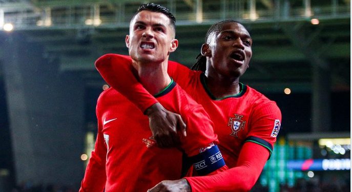 Portugal Cukur Polandia 5-1, CR7 Cetak 2 Gol
