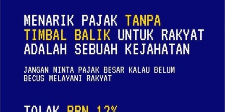 Peringatan Darurat Tolak PPN 12% Menggema di Medsos