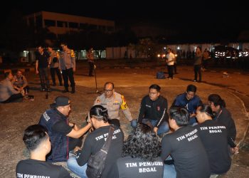 Gelar Apel & Patroli Skala Besar, Ini Pesan Kapolrestabes Medan