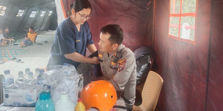 Polisi Dirikan Posko Penanggulangan Longsor Sibolangit, Berikut Nomor Pengaduannya