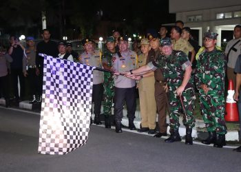 Kapolrestabes Medan Dampingi Pj Gubernur dan Kapolda Sumut Cek Kesiapan Pencoblosan
