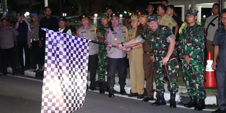 Kapolrestabes Medan Dampingi Pj Gubernur dan Kapolda Sumut Cek Kesiapan Pencoblosan