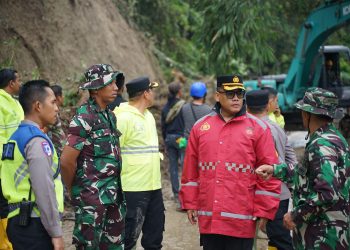 Proses Pembersihan Longsor di Sibolangit Dipercepat