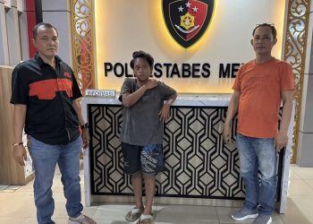 Lukai anak Sendiri, Wanita ODGJ di Medan Barat Ditangkap Polisi
