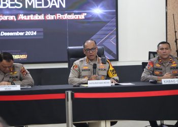 Sepanjang Tahun 2024, Polrestabes Medan Tuntaskan 4.812 Kasus Kriminal Meresahkan