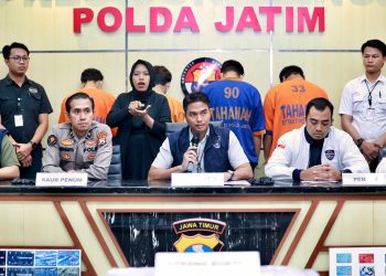 Tim Siber Polda Jatim Gulung Sindikat Judol Beromzet Ratusan Miliar