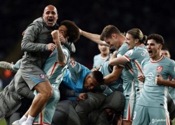 Menang Tipis 2-1, Atletico Madrid Geser Barcelona dari Puncak Klasemen