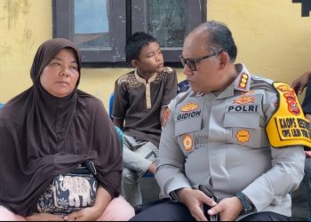 Sampaikan Belasungkawa, Kapolrestabes Medan Kunjungi Kediaman Keluarga BS