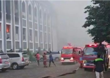 Ini Penyebab Terbakarnya Kampus UIN Syarif Hidayatullah