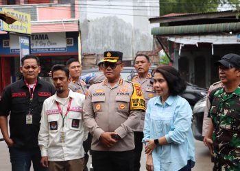 Kapolrestabes Medan Tinjau TPS Gelar Pemungutan Suara Susulan & Lanjutan