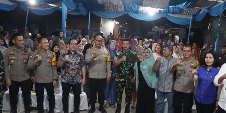 Sapa Warga Satu Rasa di Brayan, Kapolrestabes Medan ajak Saling Menguatkan
