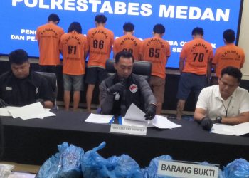 Polrestabes Medan Gagalkan Peredaran Ganja 46 Kilogram