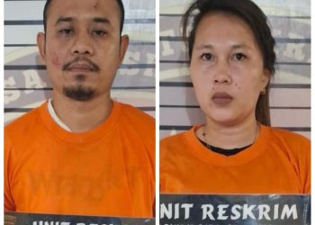 Maling Speaker, Sepasang Kekasih Ditangkap Polsek Pancur Batu