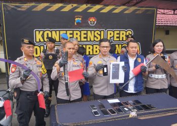 Hendak Tawuran Bawa Sajam, 7 Orang jadi Tersangka
