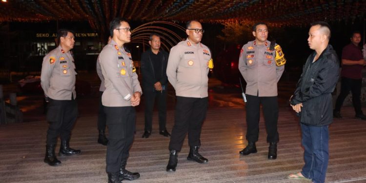 Jelang Imlek, Kapolrestabes Medan Cek Pos Pengamanan Vihara