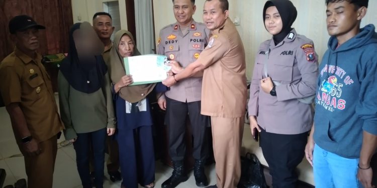 Polisi Bantu Pembuatan KTP hingga Akte Lahir anak Korban Pencabulan di Delitua