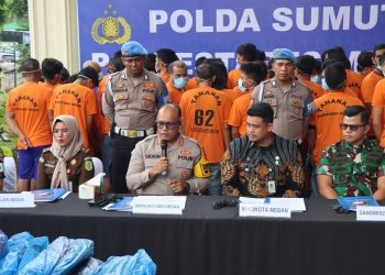 TNI-Polri di Medan Tangkap Para Bandar dan Sita Berbagai Jenis Narkoba