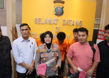 Polsek Medan Kota Tangkap Spesialis Curanmor, 3 Tersangka Dihadiahi Timah Panas