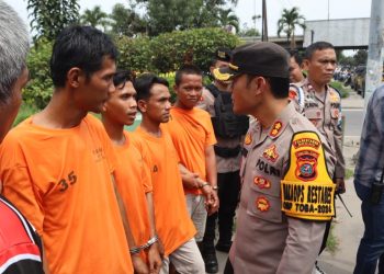 Kurang dari Sejam, 4 Pencuri IPhone 13 Ditangkap Polsek Tembung