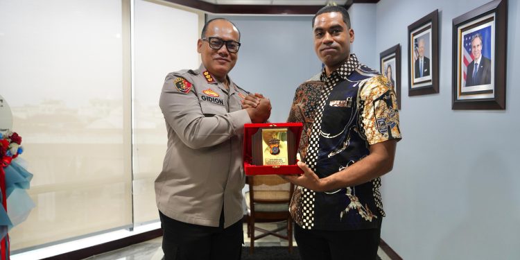 Eratkan Kemitraan, Kapolrestabes Medan Kunjungi Konsul AS