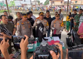 Polisi Tangkap Pelaku Begal di Titi Kanal Delitua