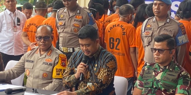 Kompak Berantas Narkoba, TNI-Polri Diapresiasi Walikota Kota Medan